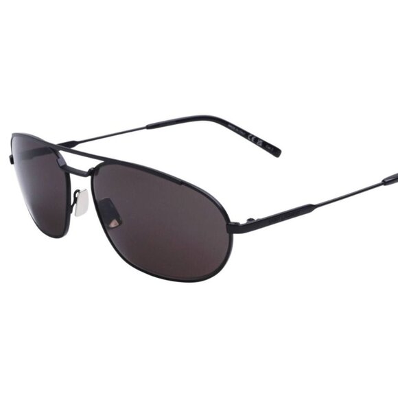 NWT SAINT LAURENT BLACK MEN SUNGLASSES - Picture 2 of 4